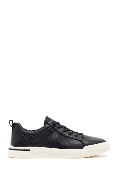 Derimod Erkek Siyah Bağcıklı Deri Sneaker 26SFD698318