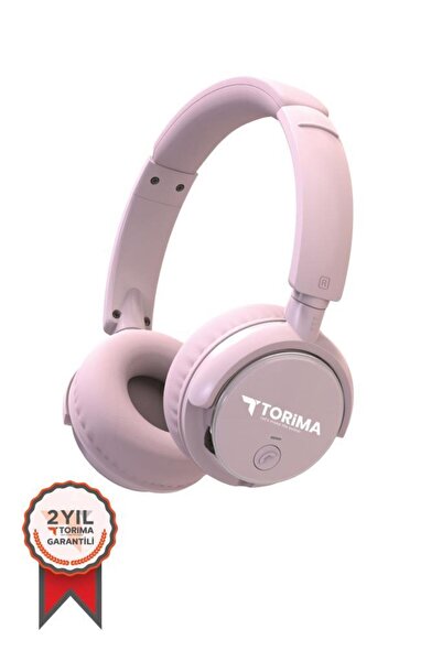 Torima TORİMA HD-20 Pembe Kafa Üstü Kablosuz Bluetooth Kulaklık