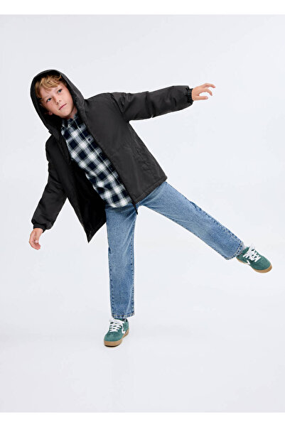 MANGO Kids Anorak căptușit impermeabil