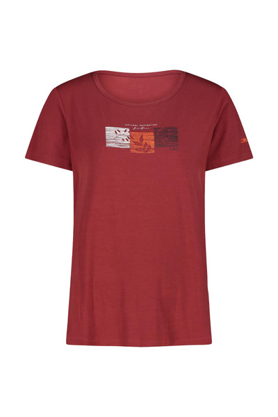 CMP Tricou dama 31T8476-Rosu-S