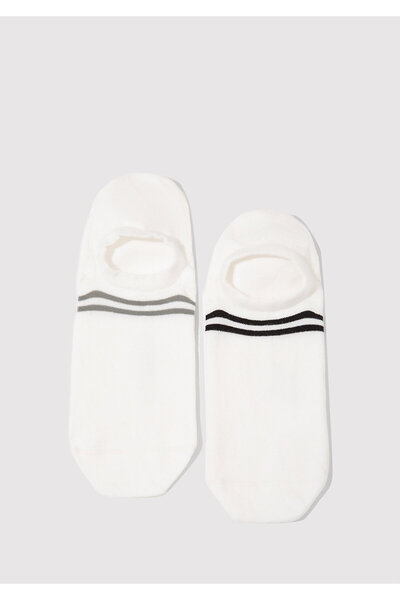 Mavi 2er-Pack Ballerina-Socken in Ecru092593-34523