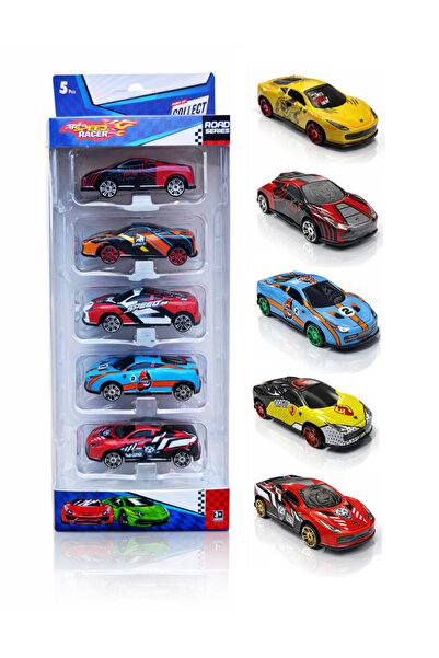 Toysan Yarış Arabaları 5 Li Set