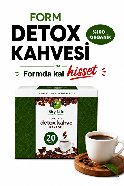Sky Life Health & Wellness Detox Form Kahve FİT