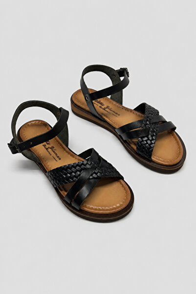 Ülkü Yaman Collection Women's Genuine Leather Sandals - Size 35 42