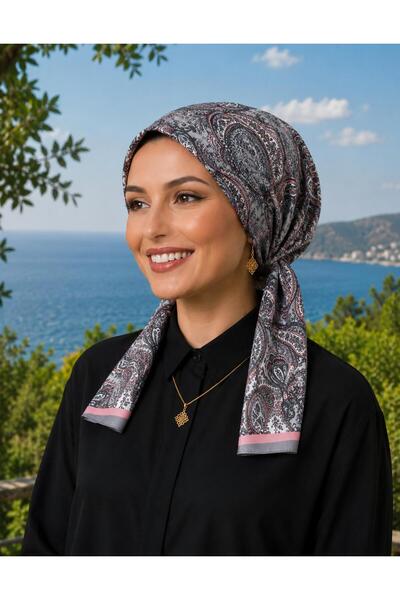 R&S modibone وشاح من القطن المضاد للانزلاق باللون الأرجواني