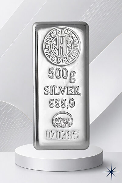 Nadir Gold Nadir 500 Gram Külçe Gümüş