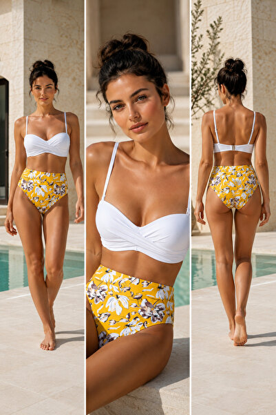 Pierre Cardin Double Padded Swivel Bikini Set