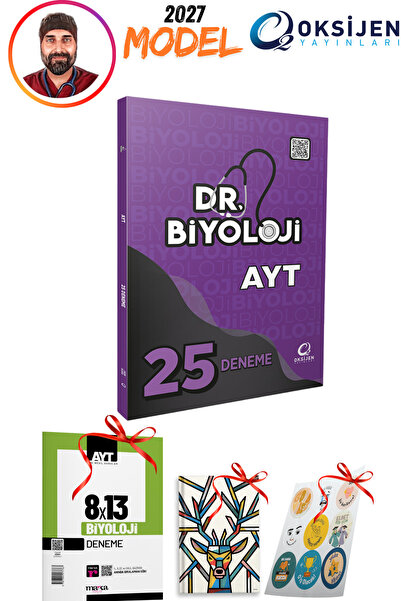 Oksijen Yayınları 2027 Model Dr Biyoloji AYT 50 Biyoloji Deneme Video Çözümlü...