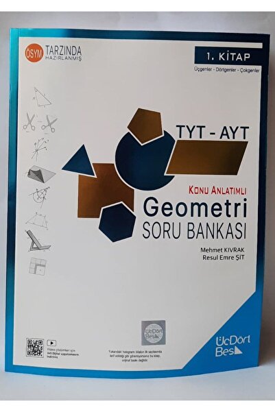 Üç Dört Beş Yayıncılık 3 4 5 ÜçDörtBeş 3 4 5 2024-2025 TYT Geometri
