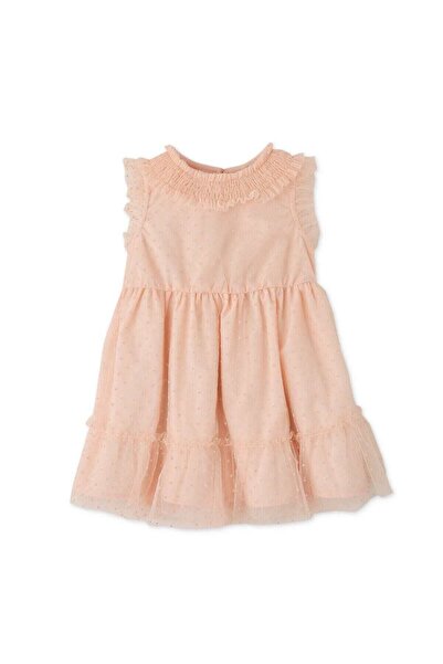Gingersnaps Girls' Floral Print Ruffled Dress for Infants