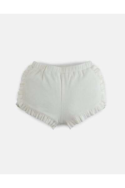 Gingersnaps Girls Solid Ruffle Shorts