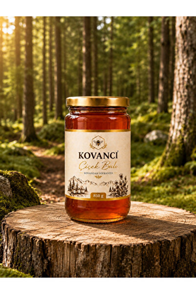 KOVANCI GIDA Çiçek Balı 850g Katkısız, Saf ve Lezzetli-Kovancı