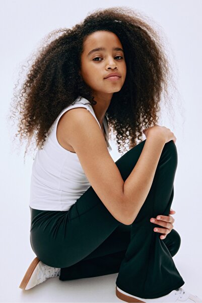 H&M İspanyol Paça Spor Taytı DryMove™
