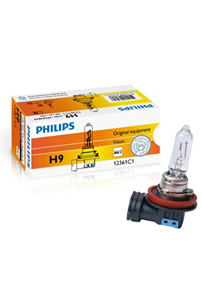 Philips Bec far auto cu halogen Vision H9 65W 12V 12361C1
