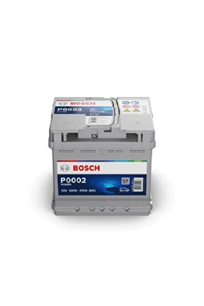 Bosch Baterie auto P0002 52Ah 12V 0092P00020