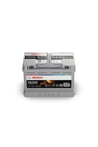 Bosch Baterie auto PA008 70Ah 12V 0092PA0080 Tip: AGM Tensiune: 12V Capacitat...
