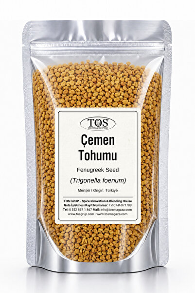 TOS The Organic Spices Çemen Tohumu 50 gr (1. Kalite) Trigonella foenum-graec...