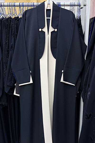 Generic MAISUN Women's Dubai Abaya with Matching Sheila Hijab Scarf | Modest Islamic Dress | Lightweight All Season Wear | Casual, Office & Daily Wear