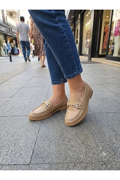 ESPEDA Comfortable and Stylish Laofer Shoes Stone Daily Orthopedic Insoles