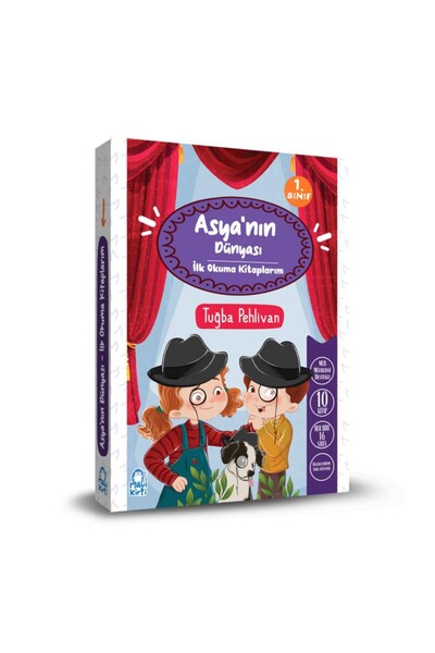 Mavi Kirpi Asyanın Dünyası İlk Okuma Kitaplarım 10 Kitap 1.Sınıflara Tuğba Pe...