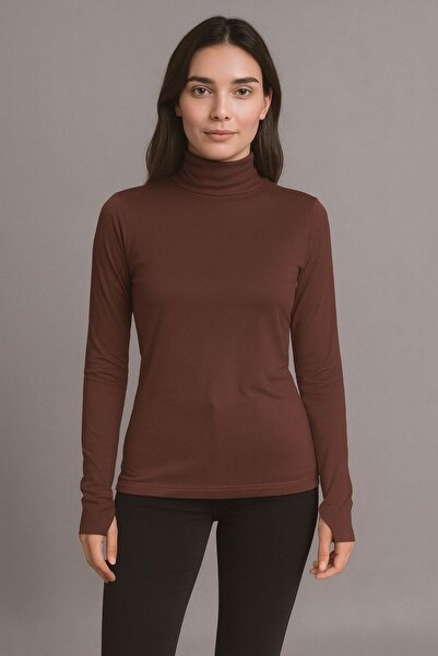 ALDAIYR Round Neck Women's Long Sleeve Lycra Body