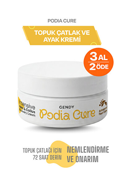 GENDY Podia-Cure - %10 Üre & Çay Ağacı Yağlı, Koku ve Mantar Karşıtı Ayak ve ...