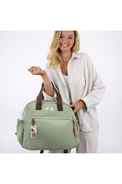 elite by seba Luna Green Mother Baby Care Bag