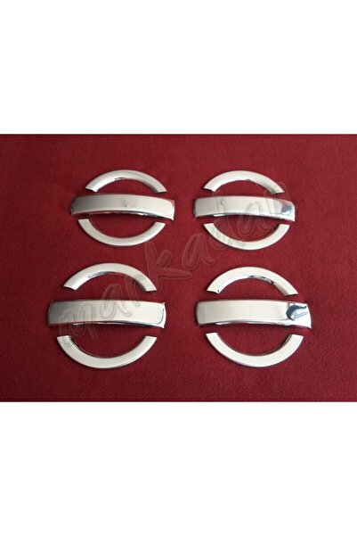 DB Chrome Fiat Doblo Kapı Kolu Nikelajı 2000-2012 4 Kapı P.Çelik