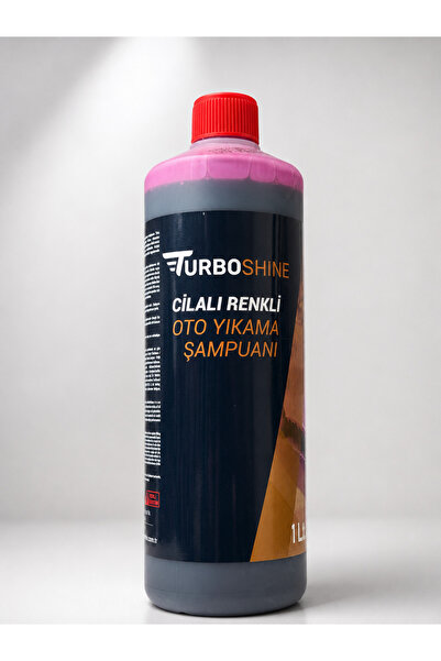TURBO SHİNE 1LT PEMBE OTO ŞAMPUAN