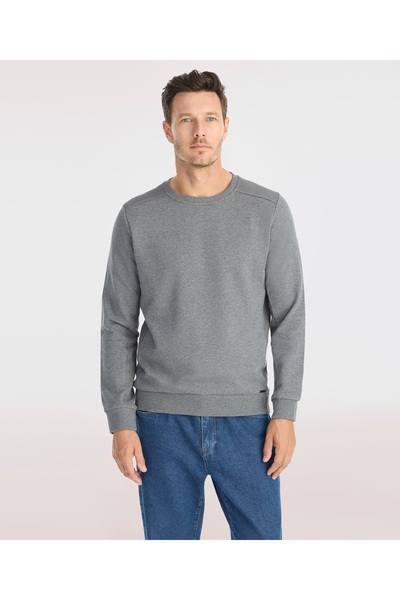 Yargıcı Triko Detaylı Sweatshirt