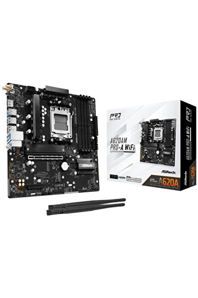 ASROCK A620AM Pro-A WiFi AMD A620A Socket AM5 mATX