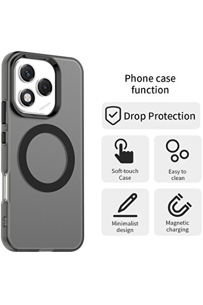 HONOR Husă pentru 400 Lite - Techsuit CandyCase MagSafe - Negru