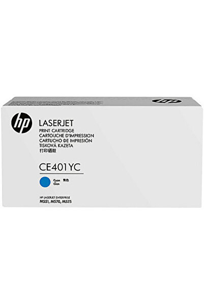 HP Toner CE401YC, cyan , 7800 pagini