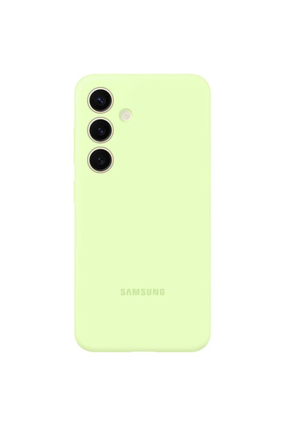 Samsung Husa din silicon pentru Galaxy S24, VERDE DESCHIS