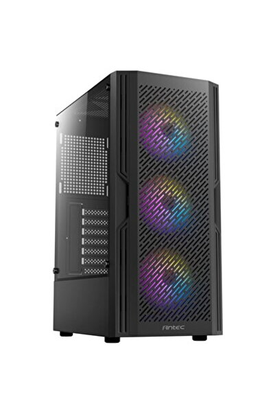 ANTEC 0-761345-10060-1, Middle Tower, Fara sursa, ATX, Negru