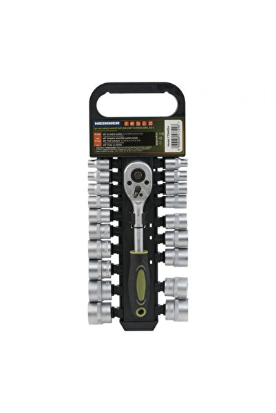 Heinner Set de chei tubulare 20 piese 3/8" CR-V
