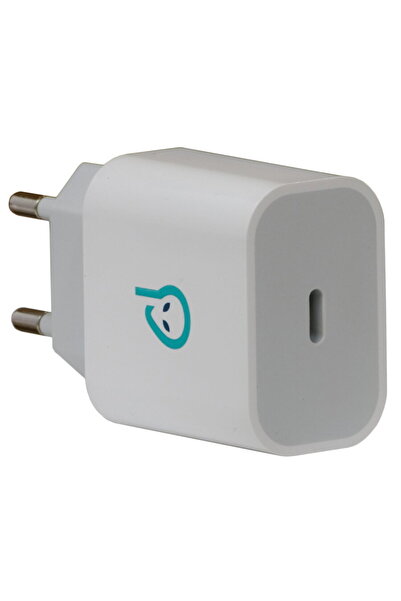 Spacer SPAR-TYPECQ-01, USB-C, 3A, Alb