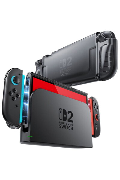 Supcase Carcasă de cristal Nintendo Switch 2 Negru mat