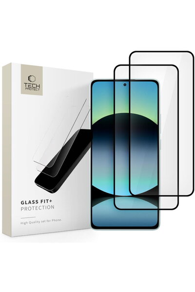 Tech-Protect Fit+ προστατευτική μεμβράνη για Xiaomi Redmi Note 14 4G / 5G, συ...