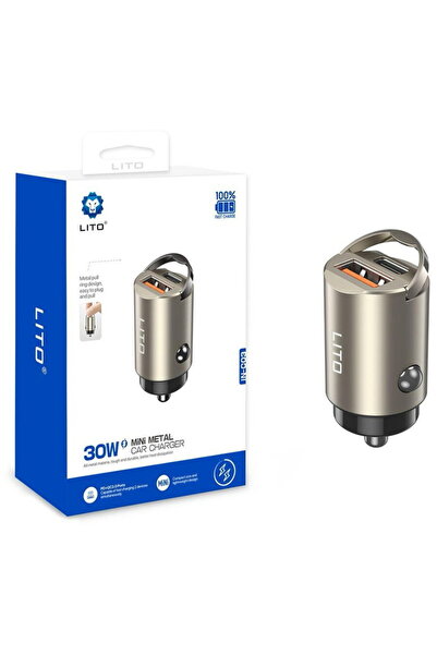 Lito IN-C03 1x USB + 1x USB-C Încărcare rapidă Design ultra-mini și elegant U...