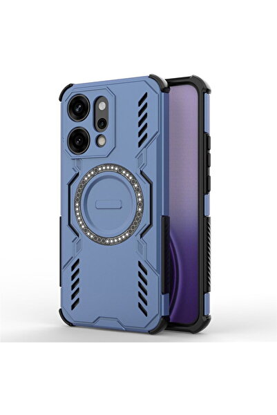 Techsuit Husa pentru Oppo Reno14 Pro - ArmorMag Case - Blue