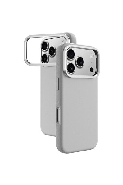 Amazingthing Husă Glamour pentru iPhone 17 Pro Max cu Suport - Gri