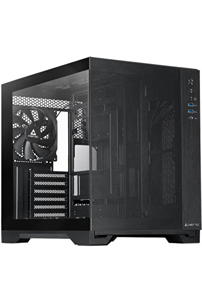 Chieftec Visio Air Fara sursa Negru