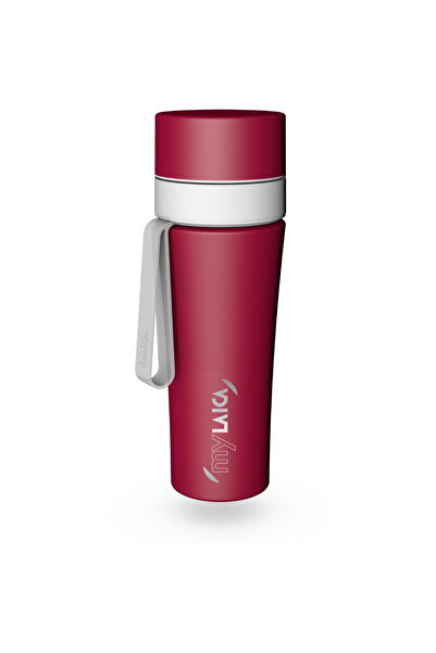 LAICA SticlДѓ filtranta Sport myLaica, Inox, 0,55 litri, portabilДѓ, Rosu
