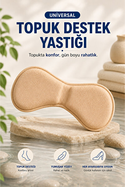 Factorial Topuk Vurma Önleyici 1 Çift Sünger Ten Rengi Topuk Aparatı Topuklu ...