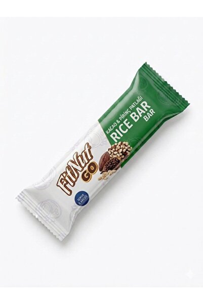 FitNut Kakaolu Pirinç Patlaklı Bar 20g Rice Bar