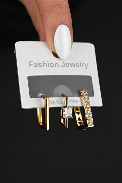 Steel Color Resistant Guaranteed Invoiced Earrings