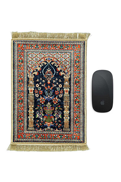 Bursa İpek Mousepad decorativ mic, albastru bleumarin