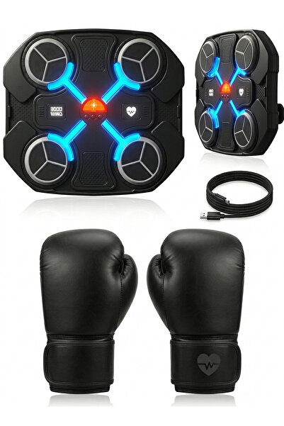 Generic Smart Music Boxing Target - Wall Mounted Boxing Training Device with ...