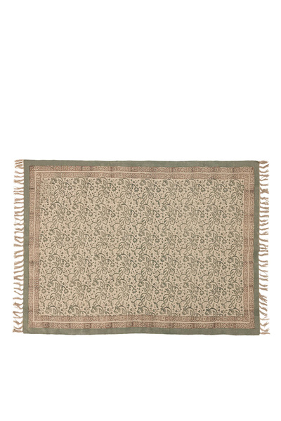 Yargıcı Çiçek Desenli Dikdörtgen Kilim(120x180 Cm)